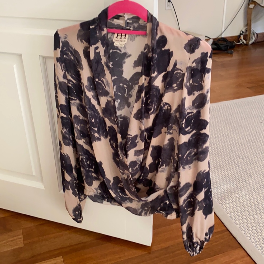 Haute Hippie silk blouse